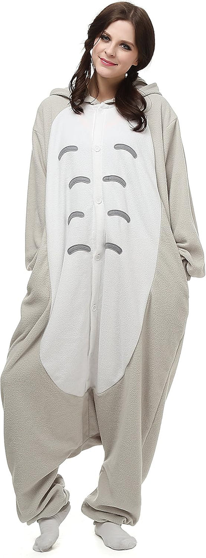 Adult Onesie Animal Pajamas Halloween Cosplay Costumes Party Wear Blue